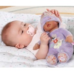 Baby Born Мека кукла за гушкане, 30 см, лилава 4