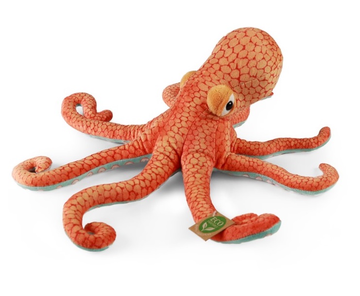plushena-igrachka-oktopod-rappa-230941 Плюшен Октопод, 38 см - Rappa