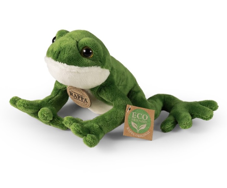 plushena-zhaba-18-sm-rappa-230934 Плюшена жаба, 18 см - Rappa