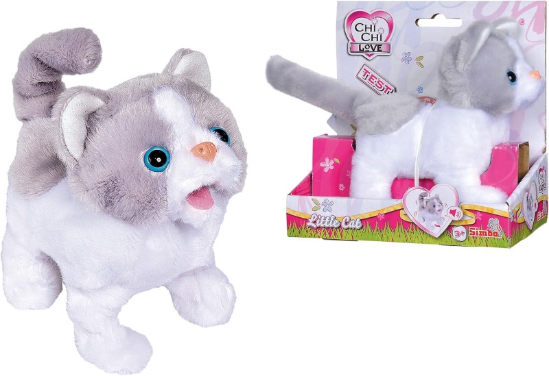 plusheno-kote-s-zvuk-simba-toys-chi-chi-love-105893453 Chi Chi Love Ходещо коте със звук и махаща опашка