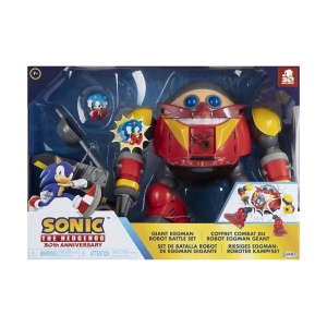 Sonic Игрален комплект Гигантски боен робот Егман