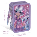 Nebulous Stars Ученически троен несесер, Естрелия, пълен - Image 5