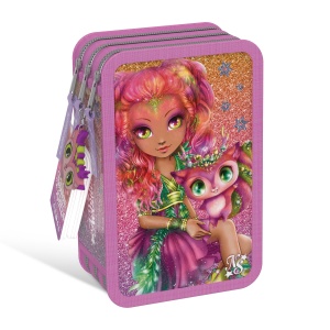 Ученически троен несесер, Хазелия, пълен