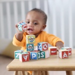 Дървени кубчета с Пипи Дългото Чорапче 3