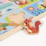 Дървен пъзел с животни - Goula 3