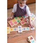 Дървено цветно домино, Jumbo - Goula 5