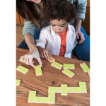 Дървено цветно домино с животни - Goula 4