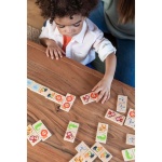 Дървено цветно домино с животни - Goula 5