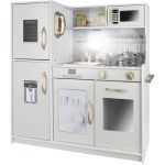 Дървена кухня с LED светлина, звуци и аксесоари, Kruzzel 10