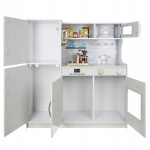 Дървена кухня с LED светлина, звуци и аксесоари, Kruzzel 3