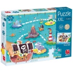 Двустранен пъзел с едри части, Пирати - Goula