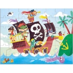Детски пъзел от 48 XXL части, Пирати - Goula 2