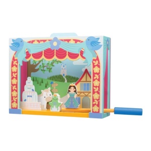 Дървен настолен театър за игра, Orange Tree Toys