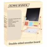 Kruzzel Дървена двустранна дъска за писане 1