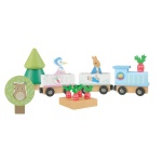 Дървено влакче с релси, Зайчето Питър и приятели - Orange Tree Toys 2