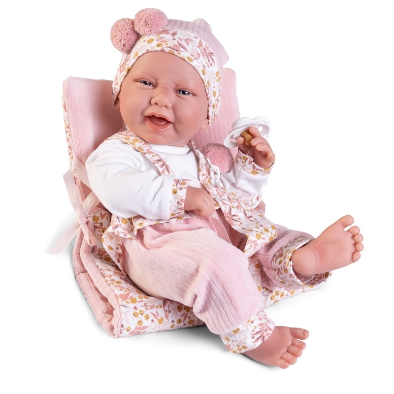 kukla-bebe-karla-42-sm-s-biberon-i-odeyalo-antonio-juan-50404-2 Кукла Antonio Juan - Бебе Карла с постелка за повиване, 42 см 2