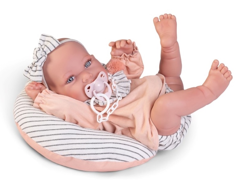 kukla-bebe-pipa-s-vyzglavnichka-antonio-juan-50412-1 Кукла Antonio Juan - Бебе Пипа с биберон и възглавница, 42 см 3
