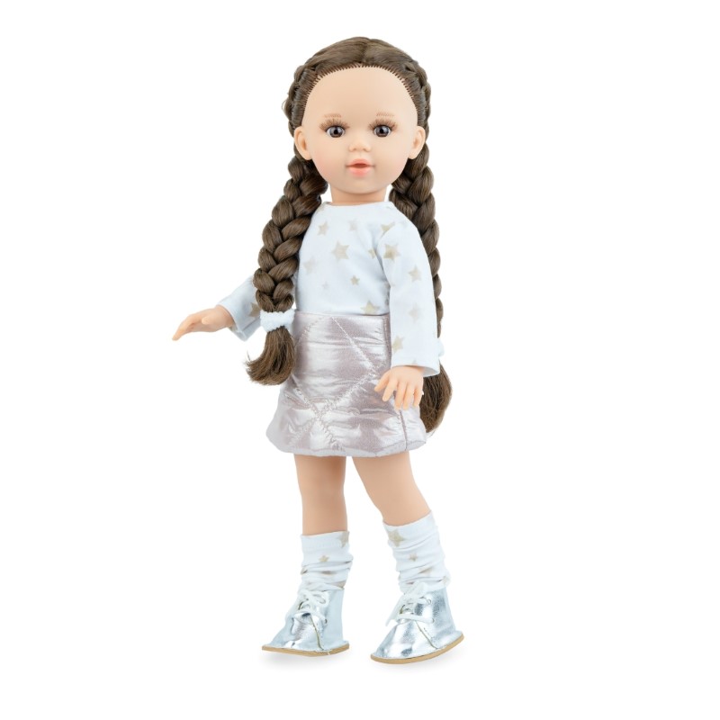 kukla-marina-s-dylgi-plitki-40-sm-marina-and-pau-1505 Кукла Марина с дълги плитки, 40 см, Marina and Pau