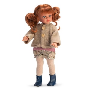 Кукла Asi Dolls - Сабрина с къси панталонки и меко палто