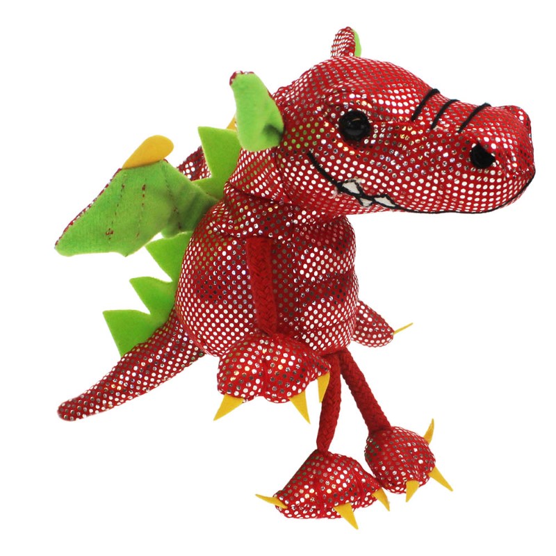 kukla-za-prasti-cherven-drakon-the-puppet-company-2032-1 Кукла за пръсти, червен Дракон - The Puppet Company 2