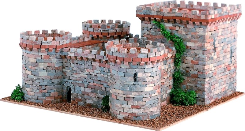 maket-s-mini-tuhli-srednovekoven-zamak-domus-kits-40902 Domus Kits Макет с мини тухли, Средновековен замък I