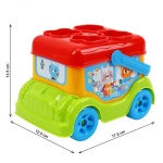 Автобус с фигури за сортиране - Technok Toys 5