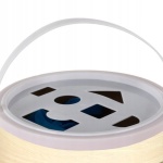 Дървен конструктор с цветни блокчета, 100 броя 2