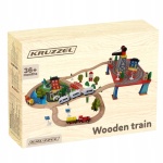 Комплект влакче с ЖП релси, кран и аксесоари 5