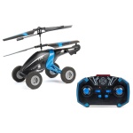 Silverlit Хеликоптер с RC управление за въздух и суша Air wheelz, червен 1