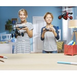 Silverlit Хеликоптер с RC управление за въздух и суша Air wheelz, червен 4