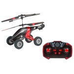 Silverlit Хеликоптер с RC управление за въздух и суша Air wheelz, червен 6