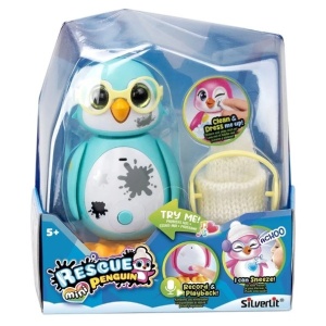 Silverlit Интерактивен мини Пингвин, син