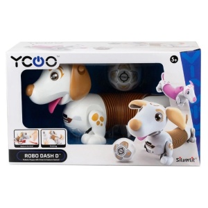 Silverlit Интерактивно куче - Робо-дакел, жълт