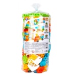 Конструктор с едри части, 130 елемента - Technok Toys