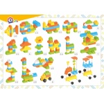 Конструктор с едри части, 130 елемента - Technok Toys 3