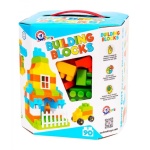 Конструктор с едри части, 90 елемента - Technok Toys