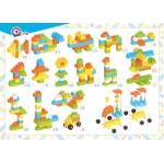 Конструктор с едри части, 90 елемента - Technok Toys 3