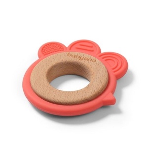 BabyOno Дървена гризалка, Кокошка