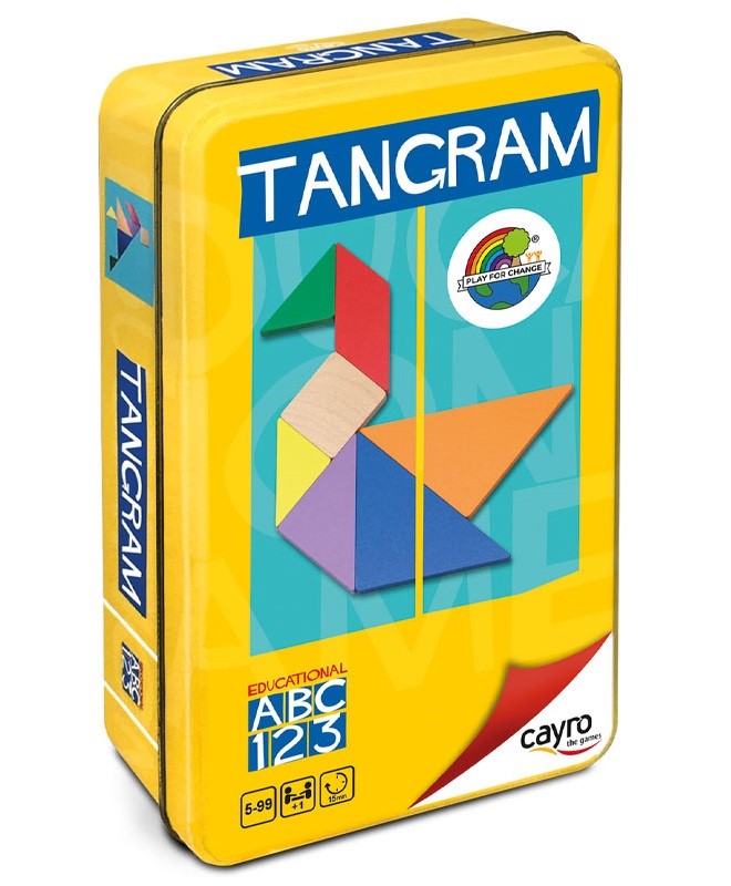 darven-tsveten-tangram-v-metalna-kutiya-cayro-c124 Cayro Дървен цветен танграм в метална кутия