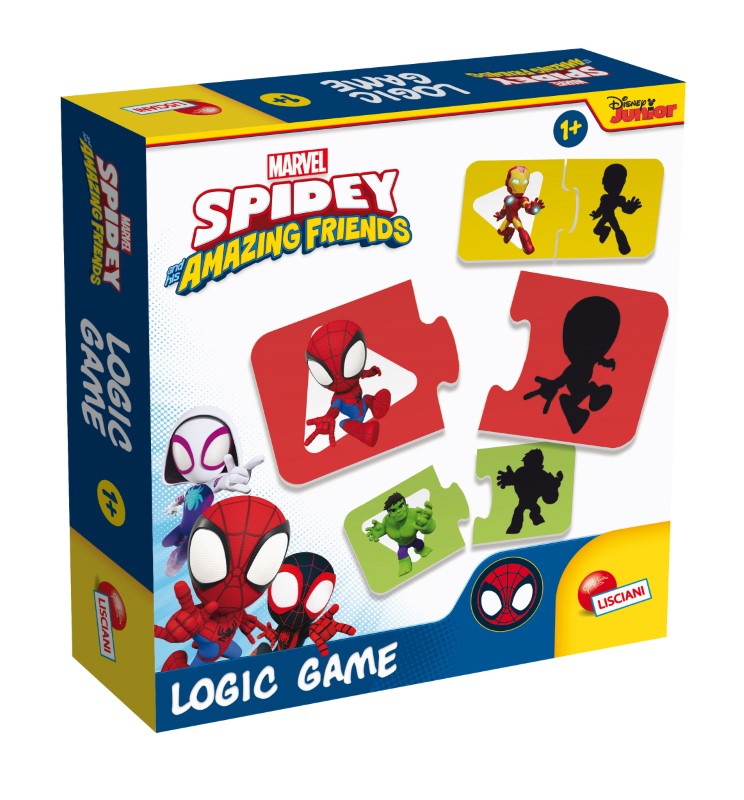 detska-logicheska-igra-s-12-mini-pazela-spidey-lisciani-99139 Lisciani Детска логическа игра с 12 мини пъзела, Spidey
