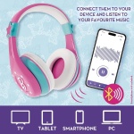 Lisciani Детски Bluetooth слушалки, Barbie Fashion 3