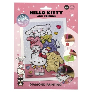 Детски диамантена мозайка - Hello Kitty