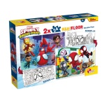 Lisciani Детски двустранен пъзел за под Spidey, 2 х 24 части