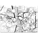 Lisciani Детски двустранен пъзел за под Spidey, 4 х 48 части 4