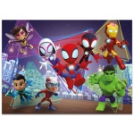 Lisciani Детски двустранен пъзел за под Spidey, 4 х 48 части 5