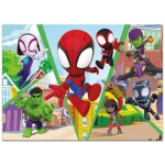 Lisciani Детски двустранен пъзел за под Spidey, 4 х 48 части 7