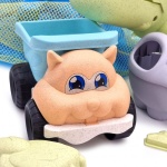 Woopie Детски комплект за пясък с кофичка и камионче, 10 части 1