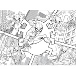 Lisciani Детски пъзел Marvel и Spiderman, 24 части 2