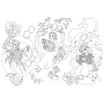 Lisciani Детски пъзел за оцветяване Дисни принцеси, 150 части 2