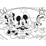 Lisciani Детски пъзел за оцветяване Мики Маус, 48 части 2